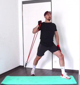 Resistance Band Incline Press