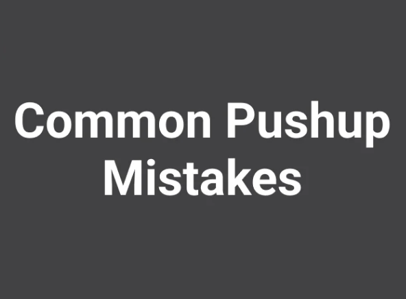 Common Push-Up Mistakes